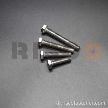 304316 สแตนเลสสตีล Hex Bolt DIN933